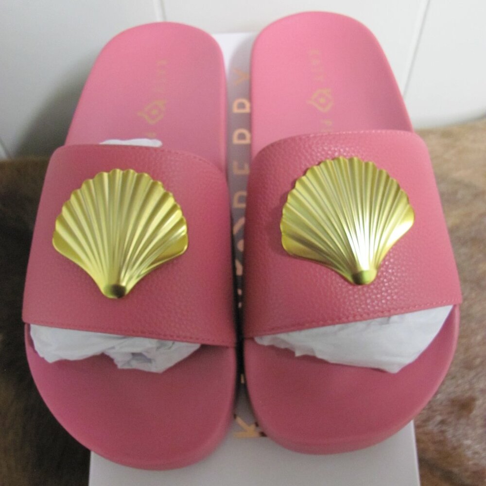 Katy Perry The Pool Slide Shell Sandal NIB